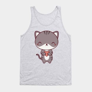 Kawaii Cute Kitten Cat Tank Top